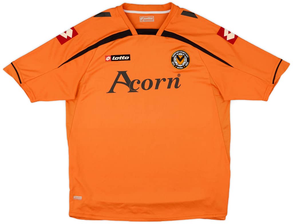 2010-11 Newport County Home Shirt #3 - 8/10 - (L)