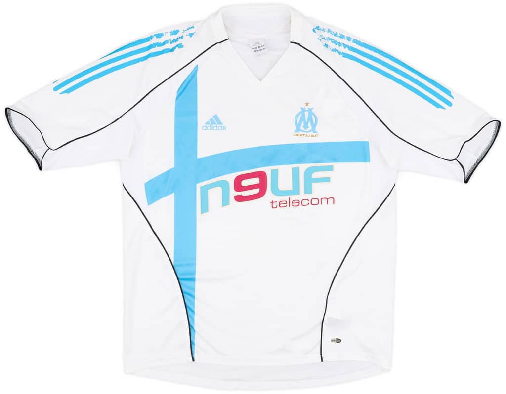 2005-06 Olympique Marseille Home Shirt - 4/10 - (XL)