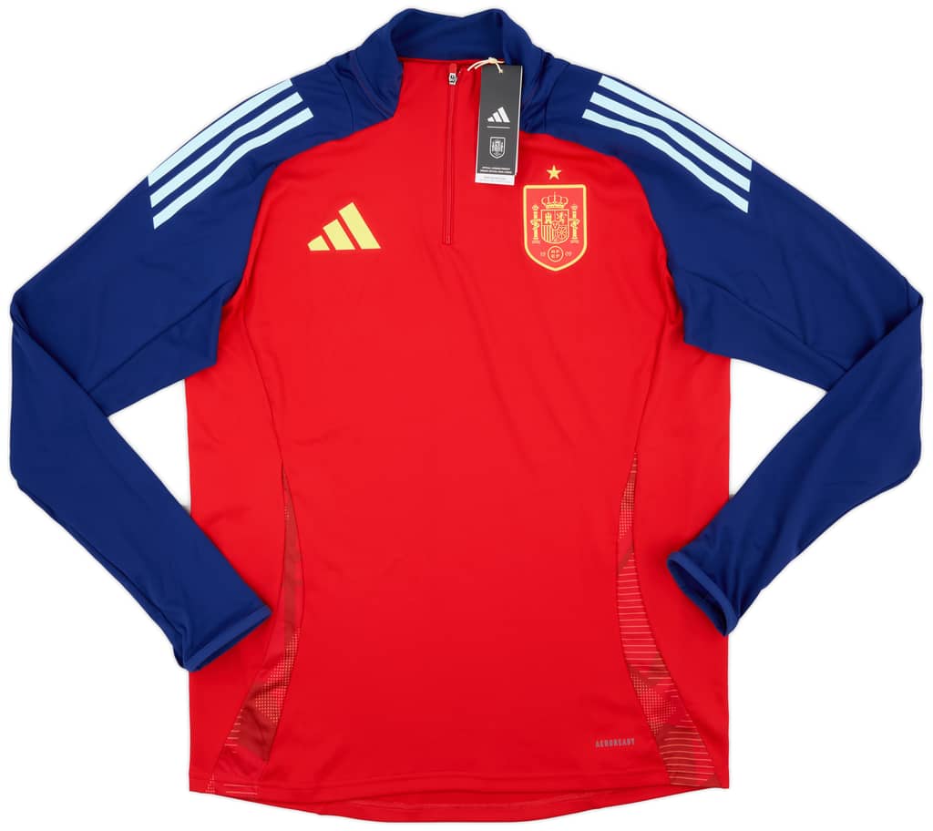 2024-25 Spain adidas 1/4 Zip Training Top