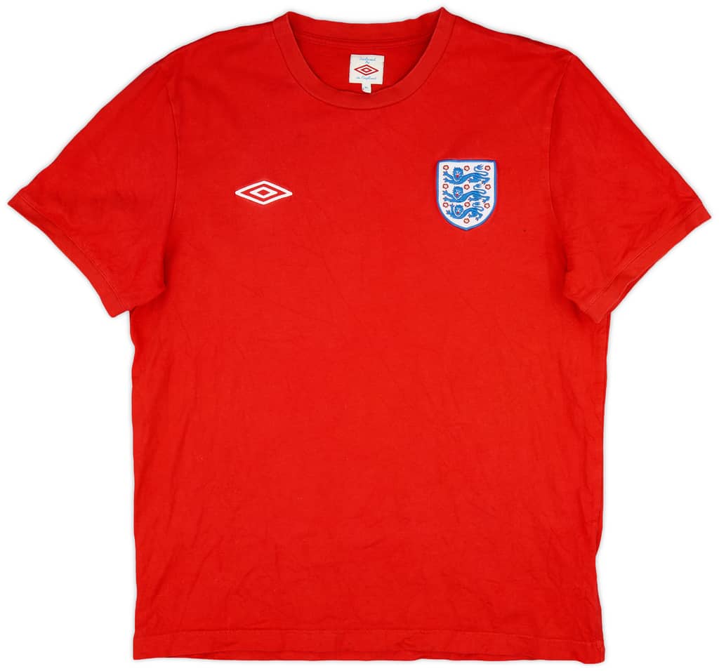 2010-11 England Umbro Training Shirt - 8/10 - (XL)