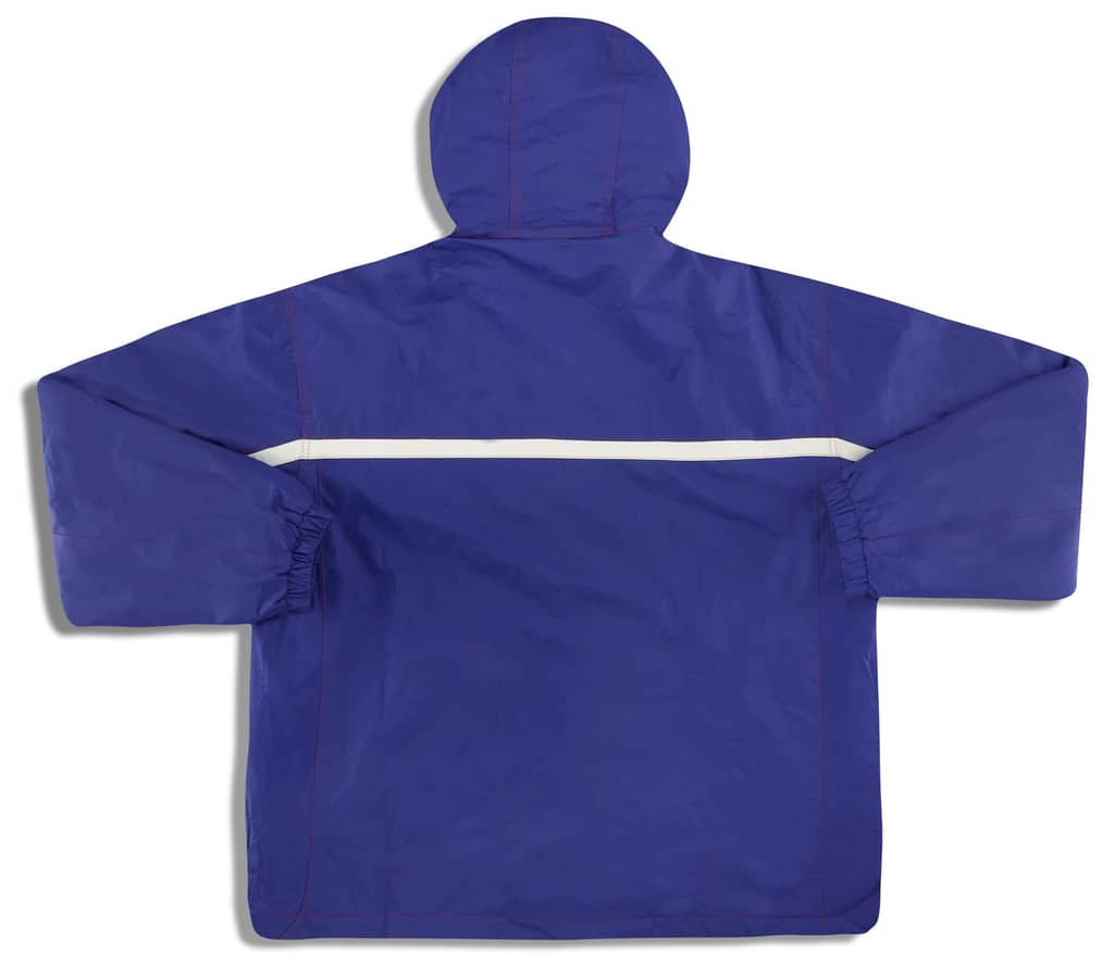 1990s New York Giants NFL Game Day Rain Jacket XL