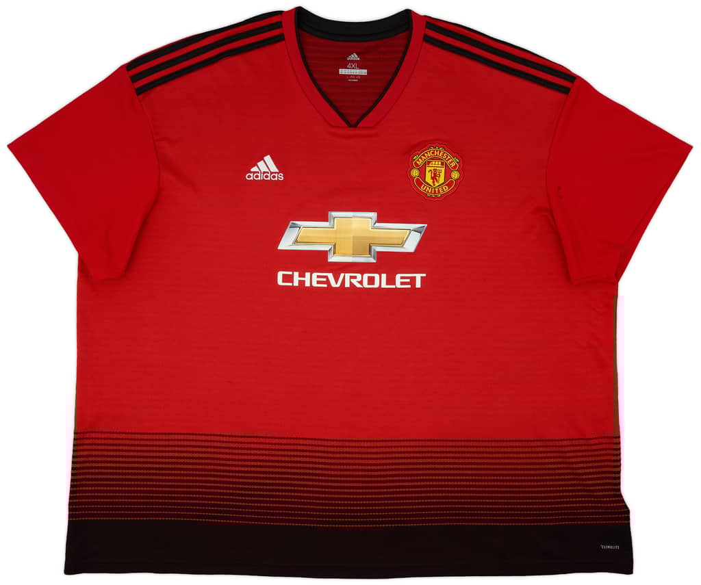 2018-19 Manchester United Home Shirt - 7/10 - (4XL)