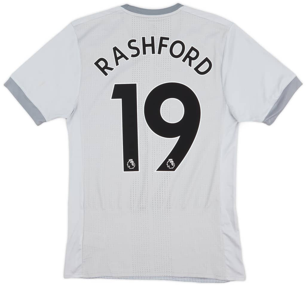 2017-18 Manchester United Player Issue Third Shirt Rashford #19 - 6/10 - (S)