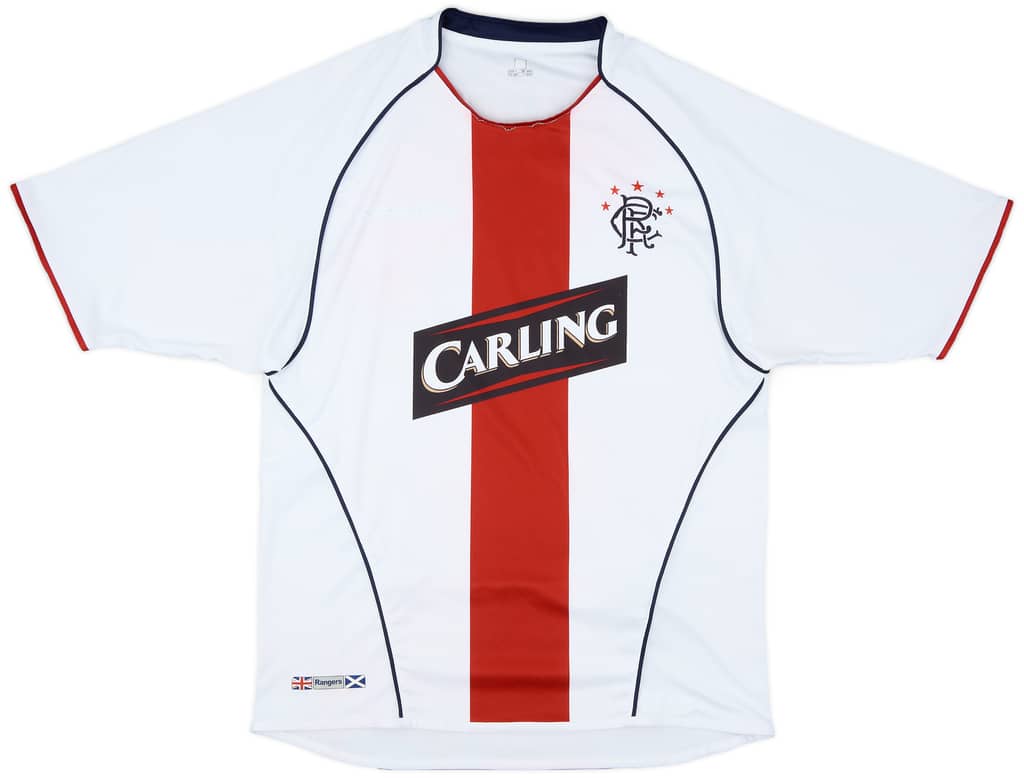 2005-06 Rangers Away Shirt Andrews #5 - 6/10 - (M)