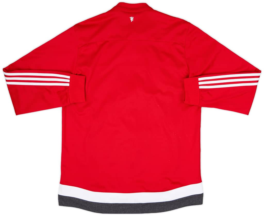 2015-16 Manchester United adidas Track Jacket - 7/10 - (L)