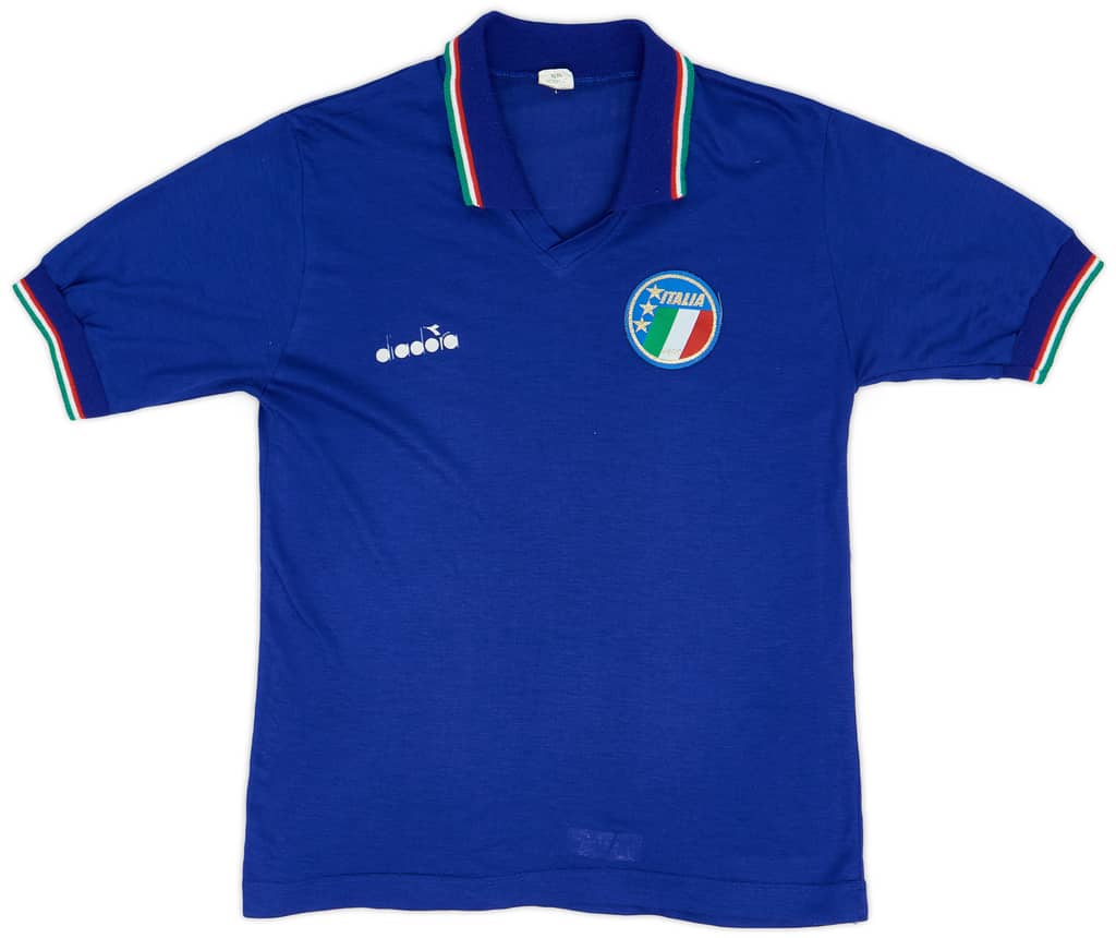 1986-91 Italy Home Shirt - 8/10 - (L.Boys)