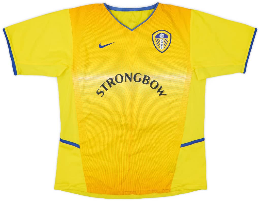 2002-03 Leeds United Away Shirt #5 - 7/10 - (L.Boys)