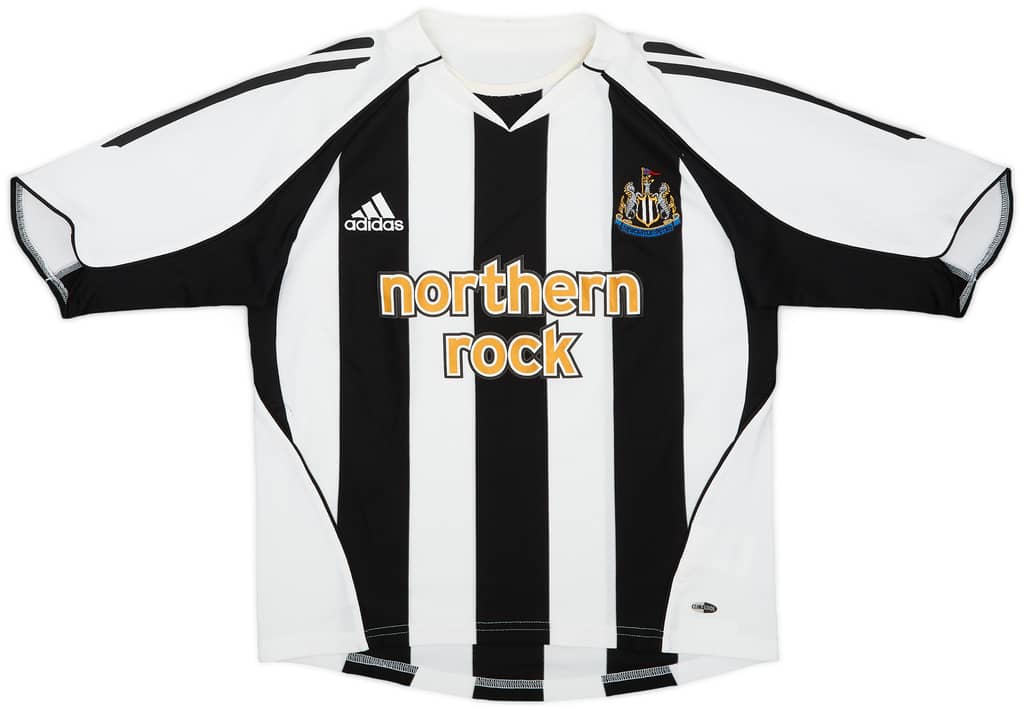 2005-07 Newcastle Home Shirt - 7/10 - (XL.Boys)