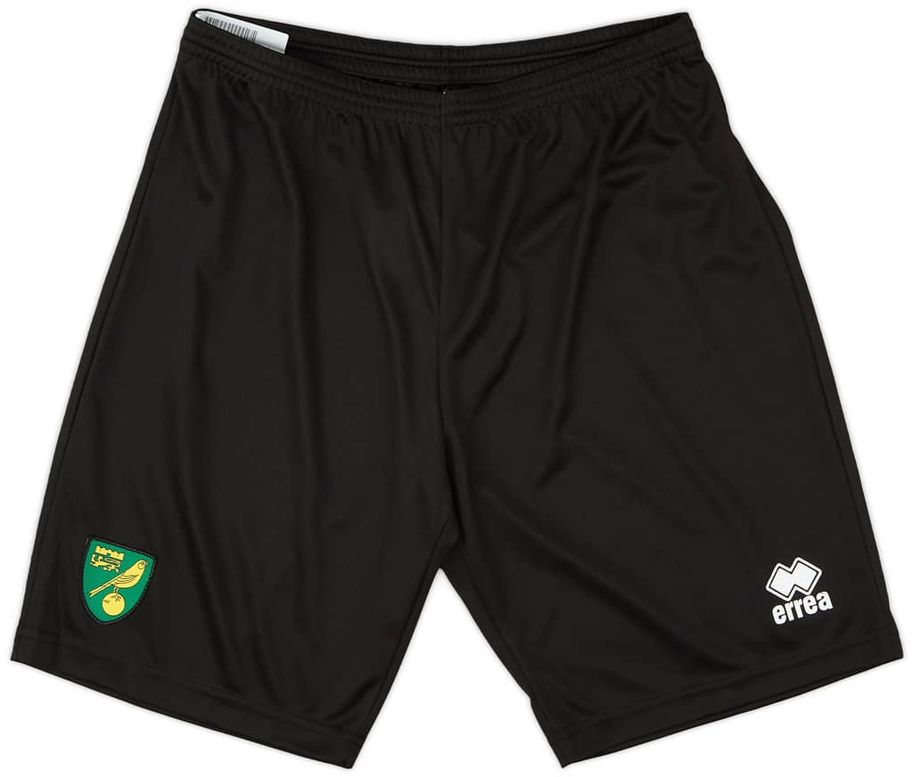 2014-15 Norwich Errea Training Shorts - As New