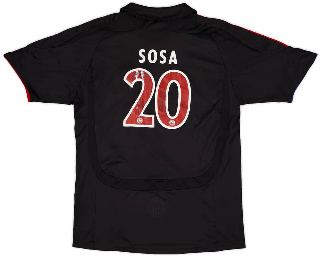 2007-09 Bayern Munich European Shirt Sosa #20 - 6/10 - (XL.Boys)