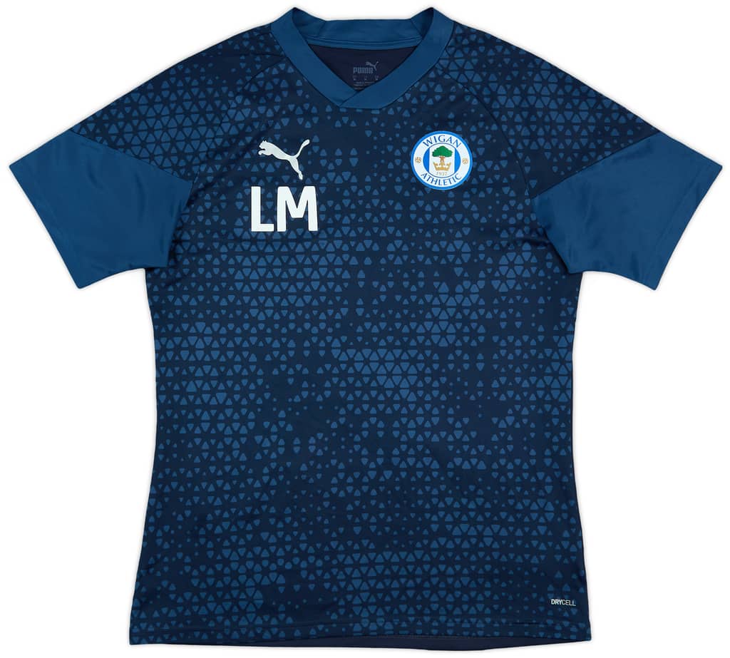 2022-23 Wigan Staff Issue Puma Training Shirt 'LM' - 10/10 - (M)
