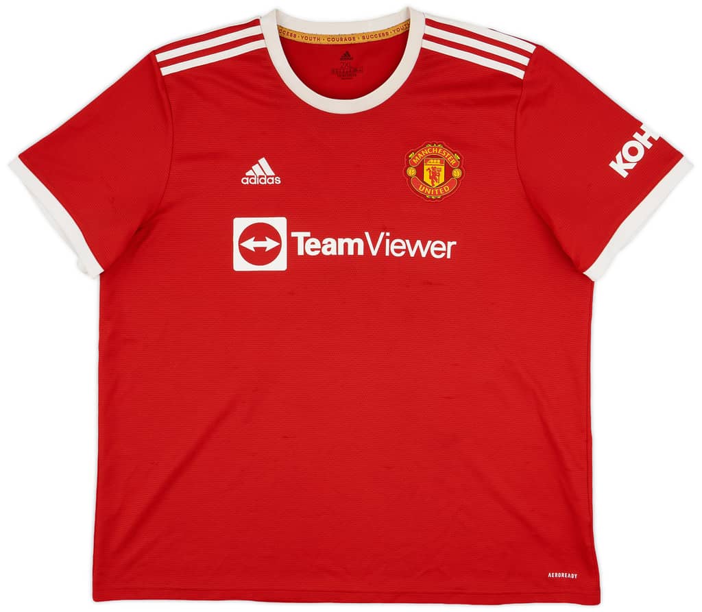 2021-22 Manchester United Home Shirt Ronaldo #7 - 6/10 - (XXL)