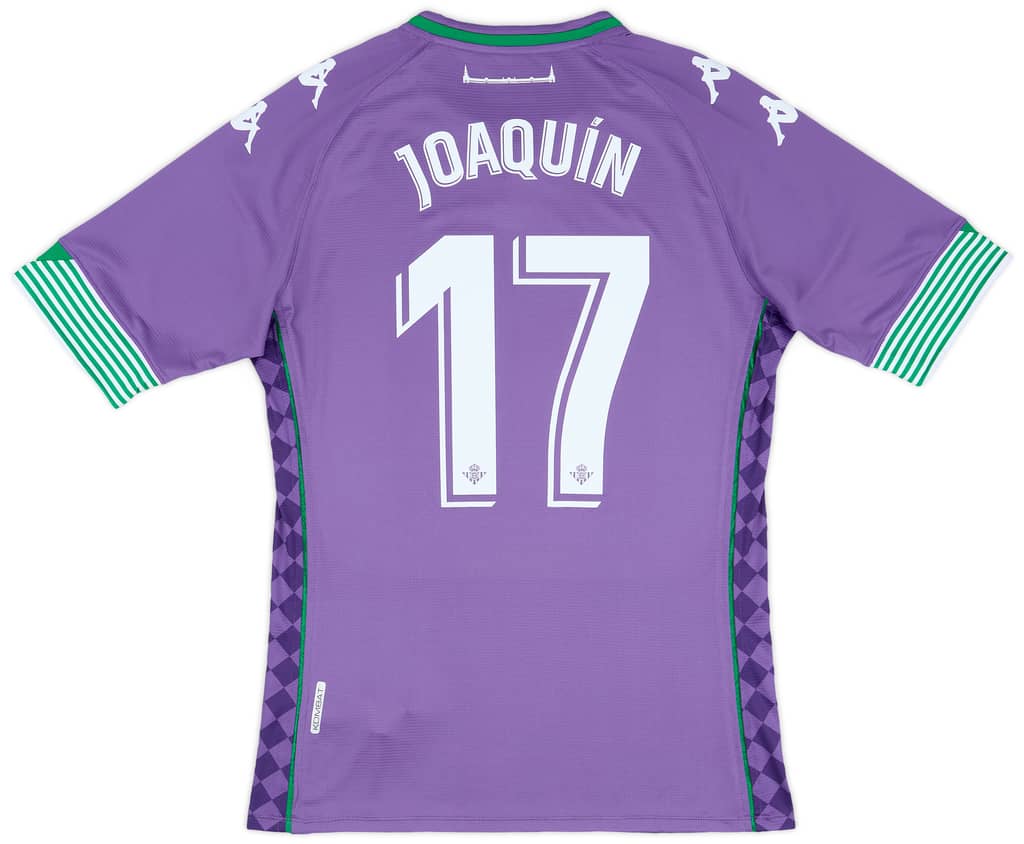 2020-21 Real Betis Player Issue Away Shirt Joaquin #17