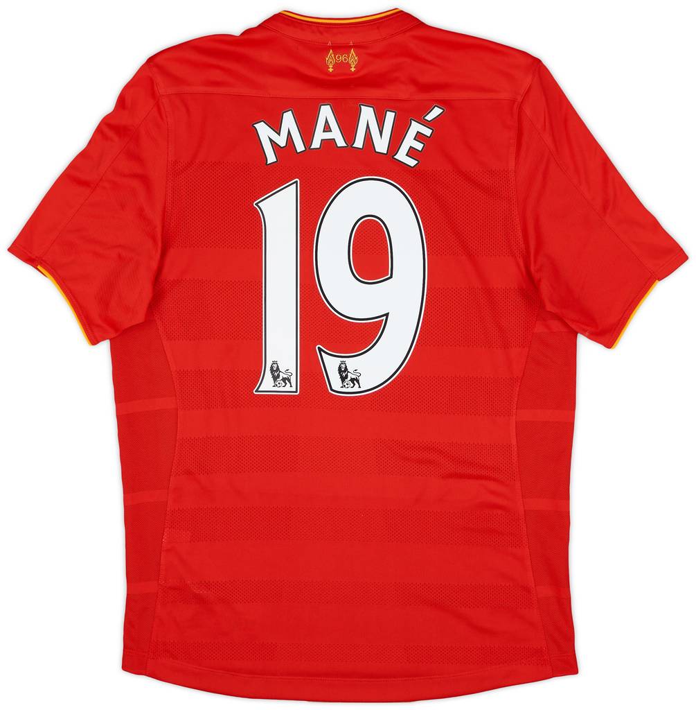 2016-17 Liverpool Home Shirt Mane #19 - 6/10 - (S)