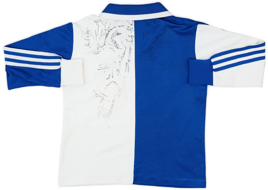 1985-91 Grasshoppers Signed Home L/S Shirt - 6/10 - (XS)