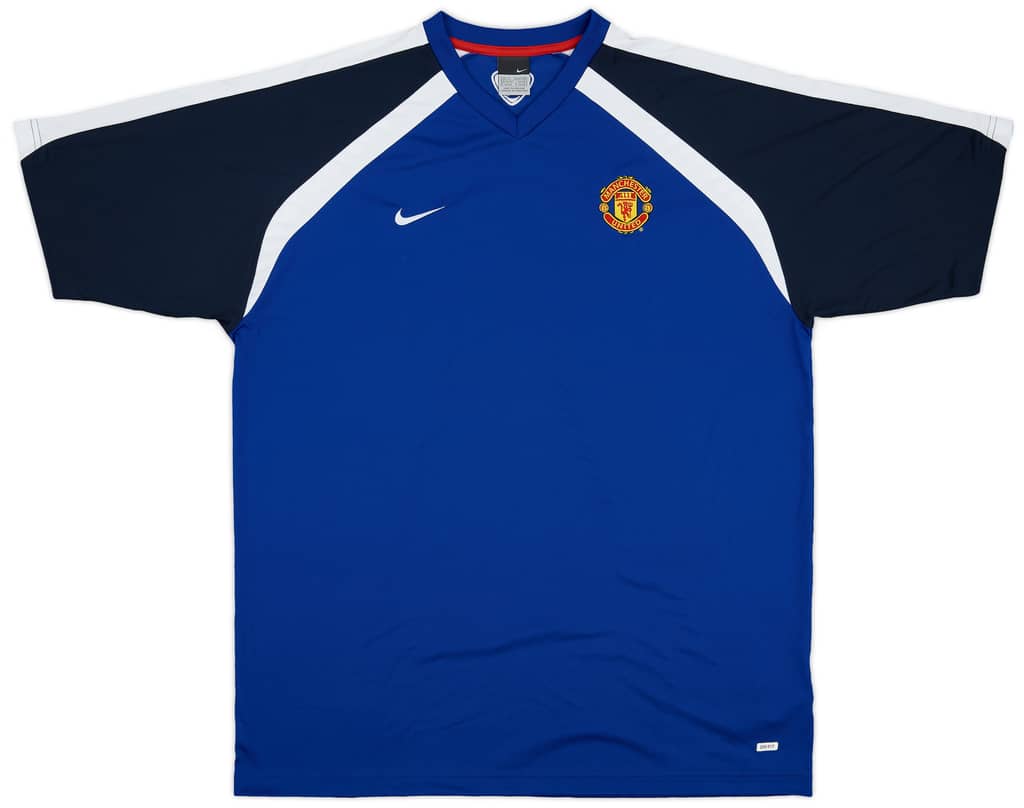 2005-06 Manchester United Nike Training Shirt - 8/10 - (XL)