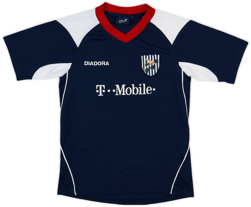 2005-06 West Brom Diadora Training Shirt - 7/10 - (S.Boys)
