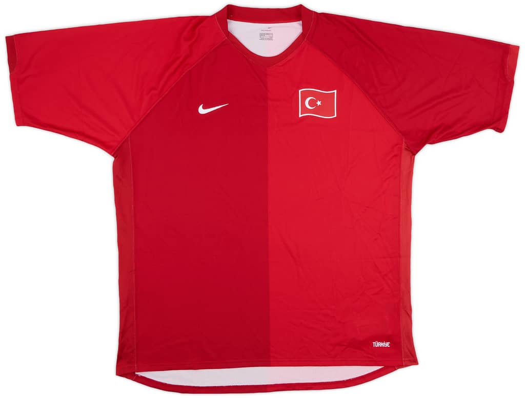 2006-08 Turkey Home Shirt (XXL)