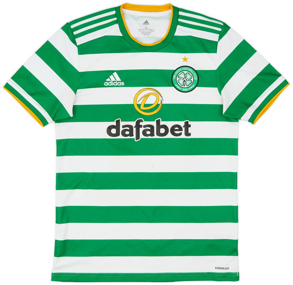 2020-21 Celtic Home Shirt - 8/10 - (S)