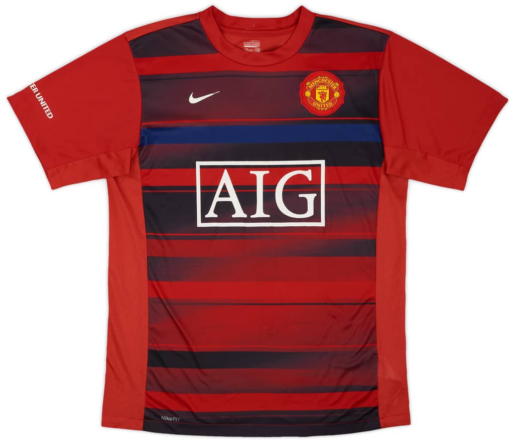 2009-10 Manchester United Nike Training Shirt - 7/10 - (M)