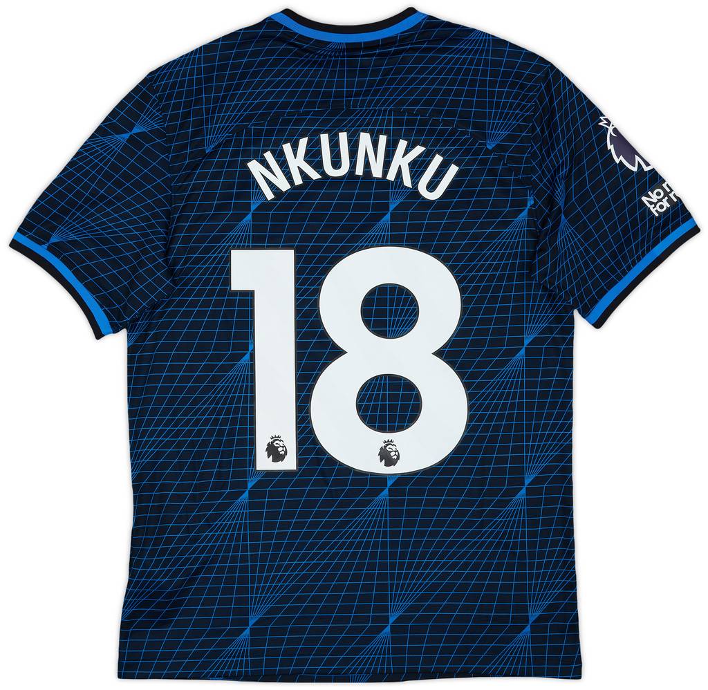 2023-24 Chelsea Away Shirt Nkunku #18 - 9/10 - (M)