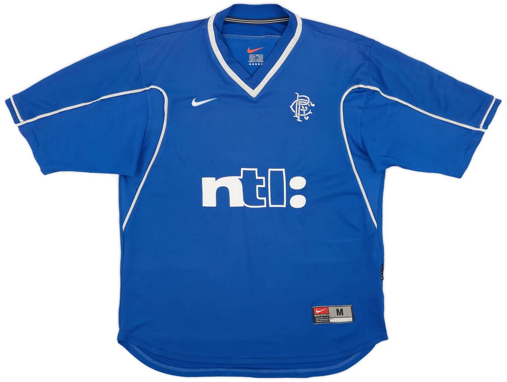 1999-01 Rangers Home Shirt - 7/10 - (M)