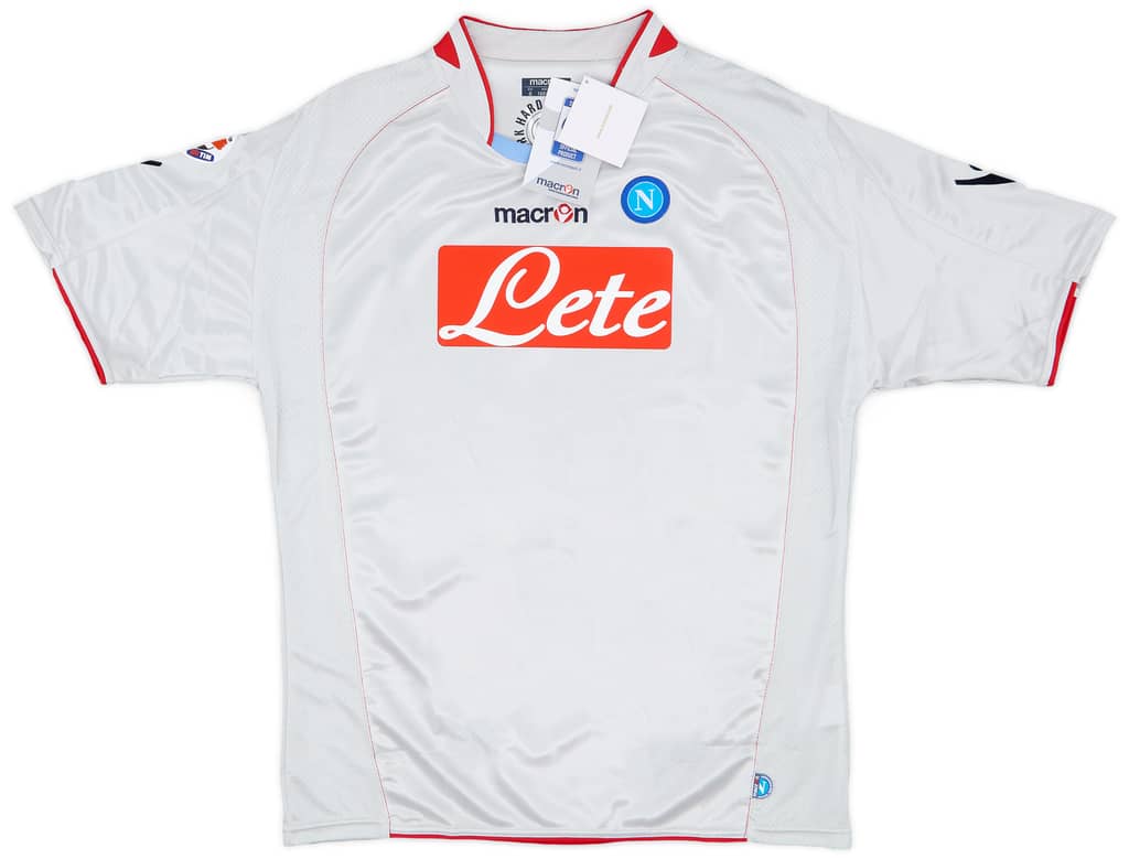 2009-10 Napoli Away Shirt Lavezzi #7 (S)