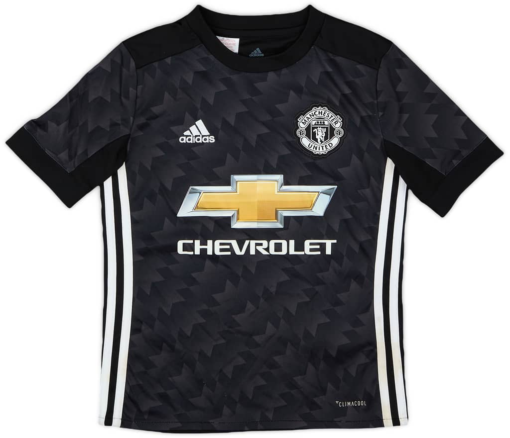 2017-18 Manchester United Away Shirt - 8/10 - (S.Boys)