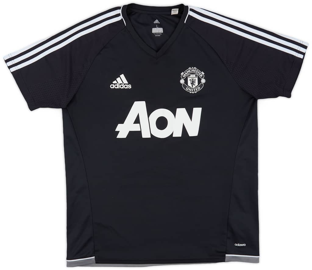 2017-18 Manchester United adidas Training Shirt - 8/10 - (L)