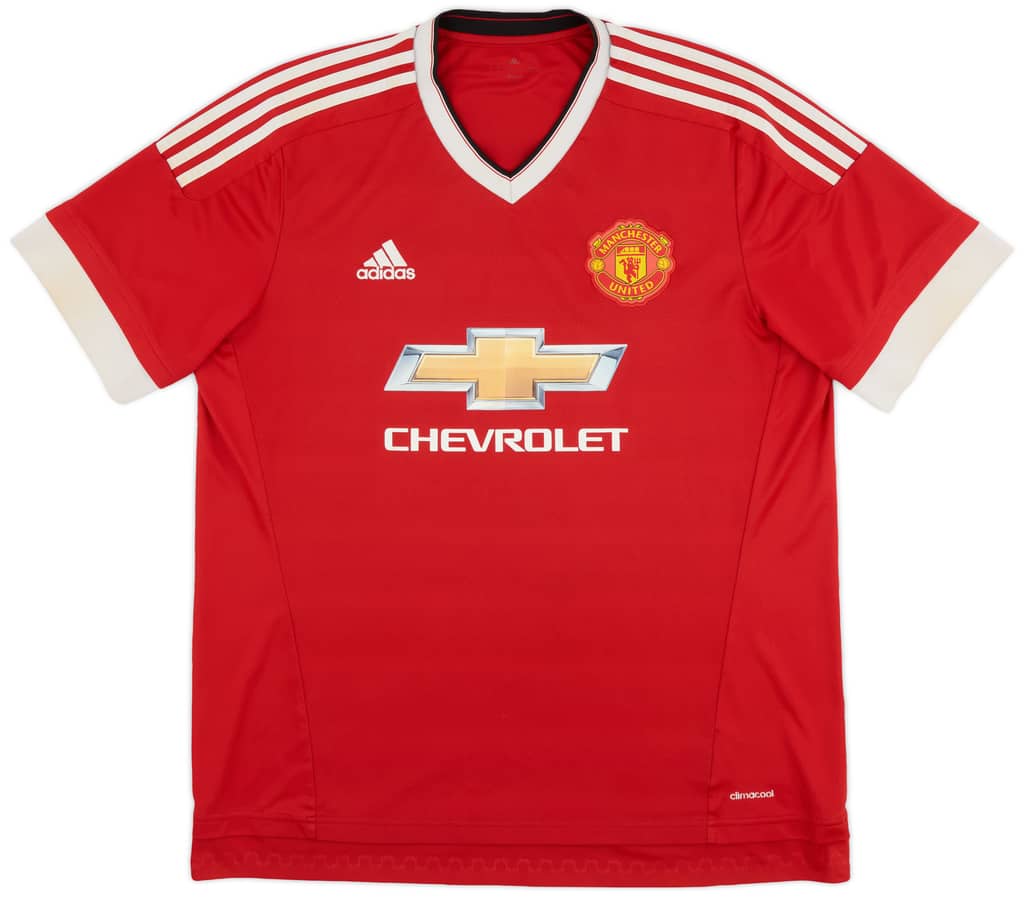 2015-16 Manchester United Home Shirt - 5/10 - (XL)