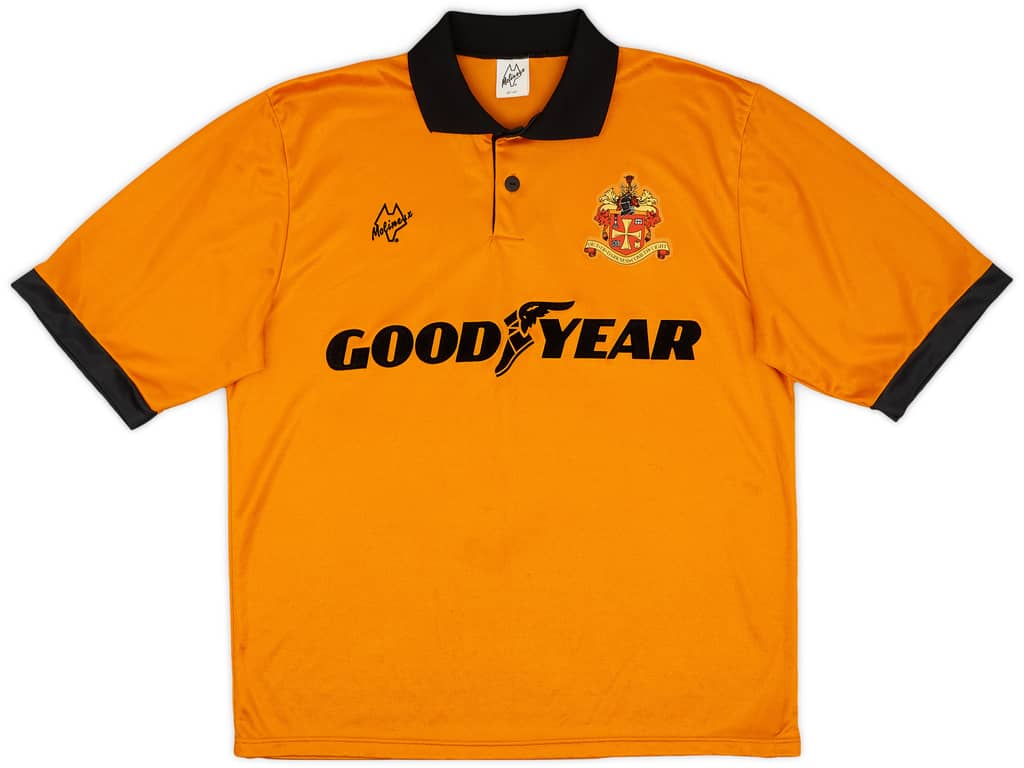 1993-94 Wolves Home Shirt - 8/10 - (L)