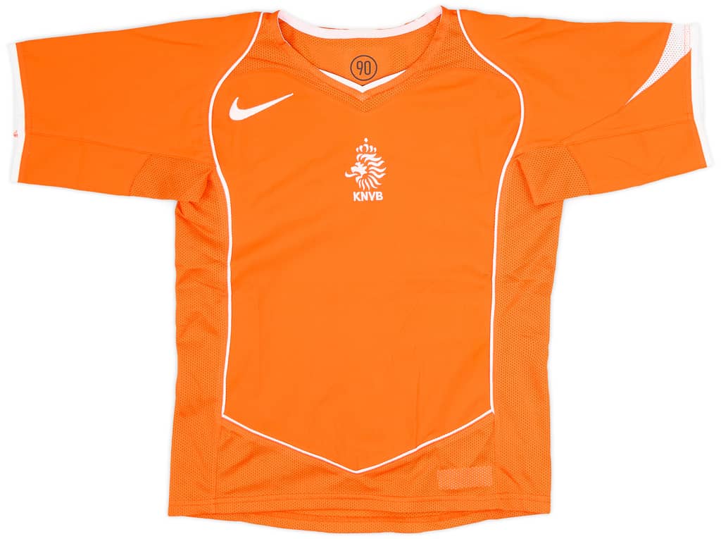 2004-06 Netherlands Home Shirt - 8/10 - (XS.Boys)