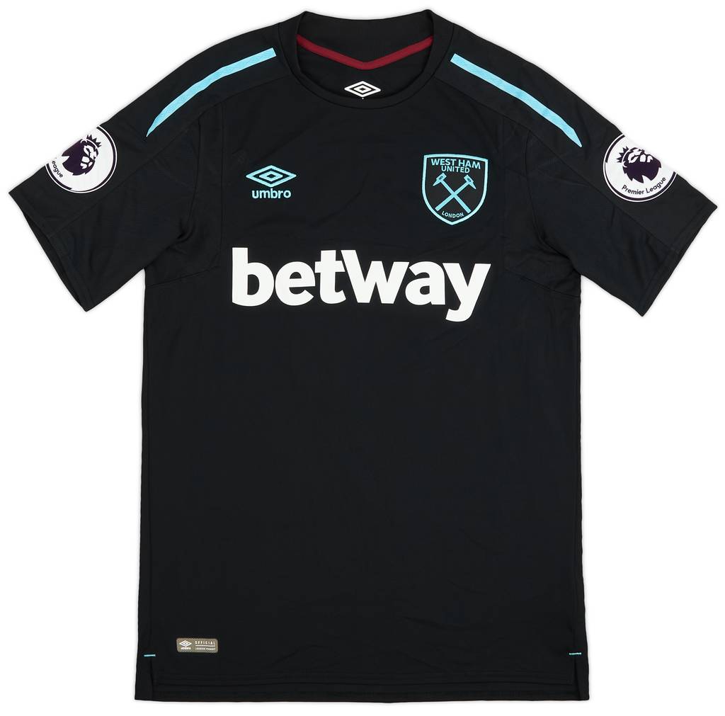 2017-18 West Ham Match Issue Away Shirt Kouyate #8
