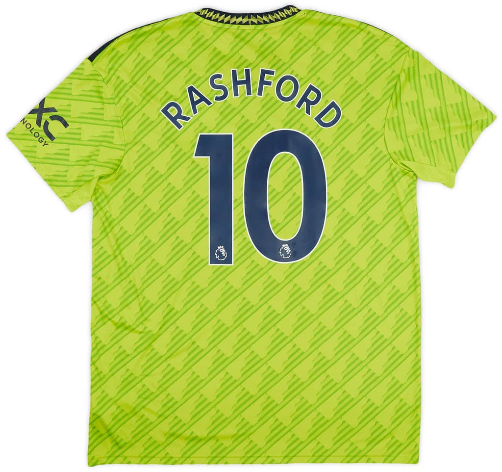 2022-23 Manchester United Third Shirt Rashford #10 - 10/10 - (S)