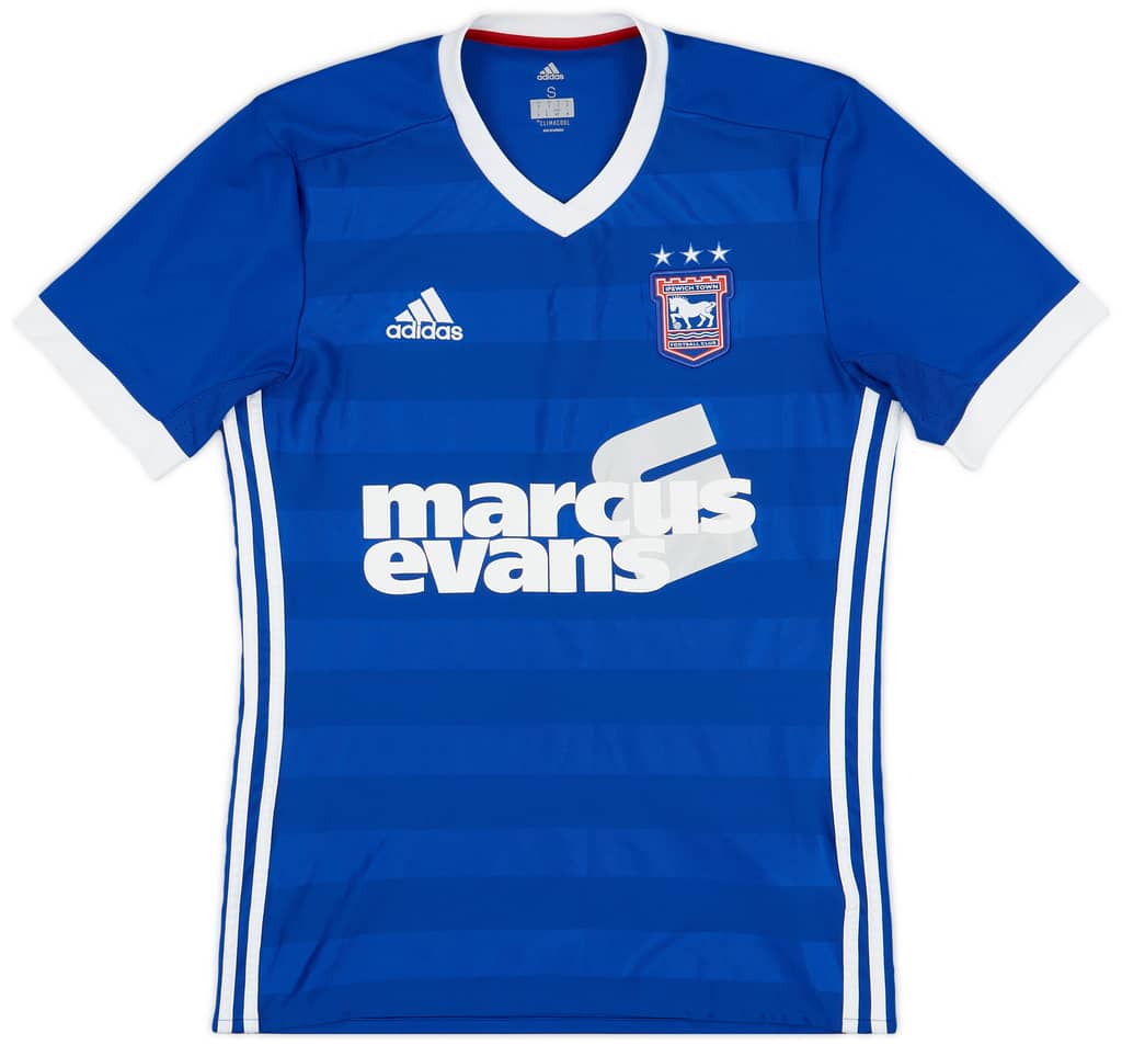 2017-18 Ipswich Home Shirt - 7/10 - (S)