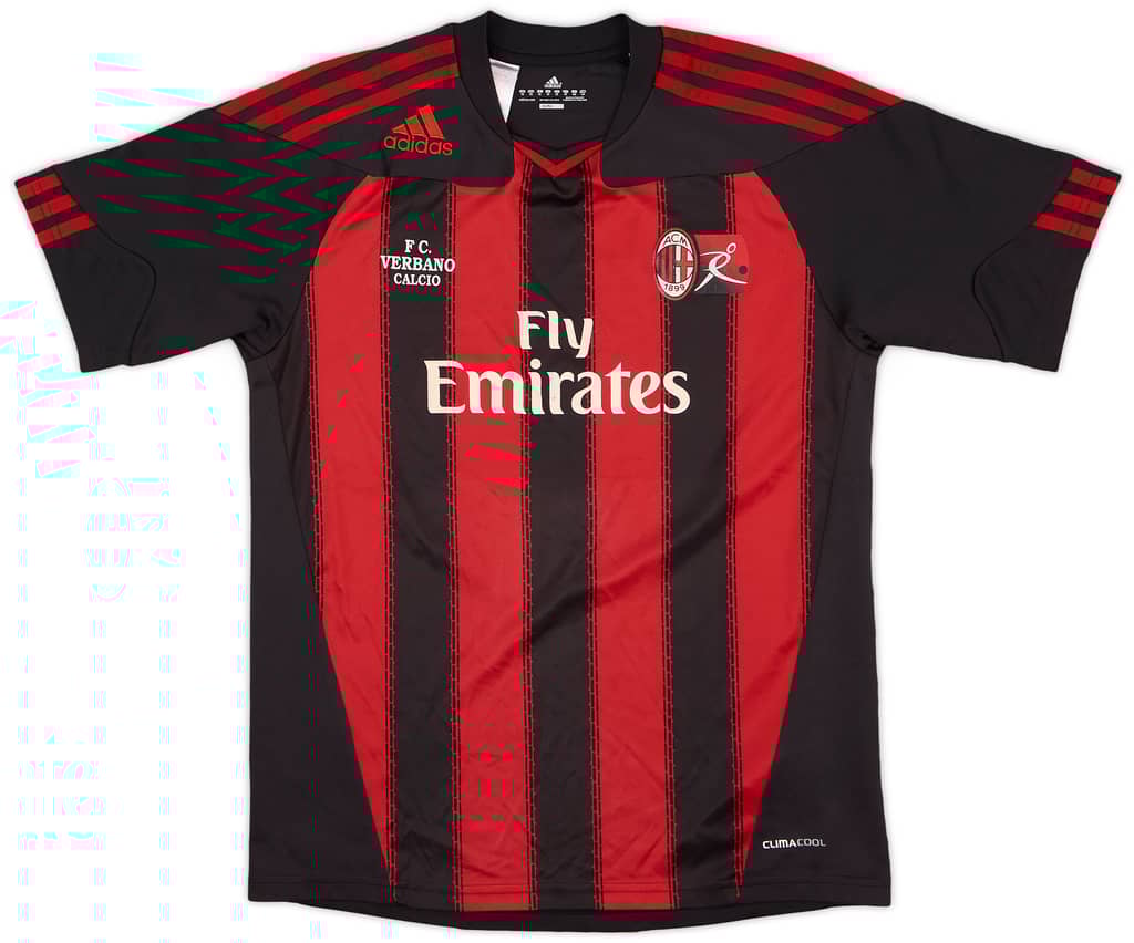 2011-12 AC Milan adidas Youth Camp Training Shirt - 5/10 - (XS)