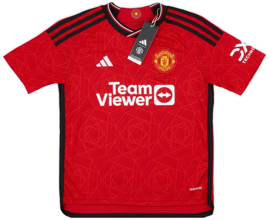 2023-24 Manchester United Home Shirt B.Fernandes #8 (KIDS)