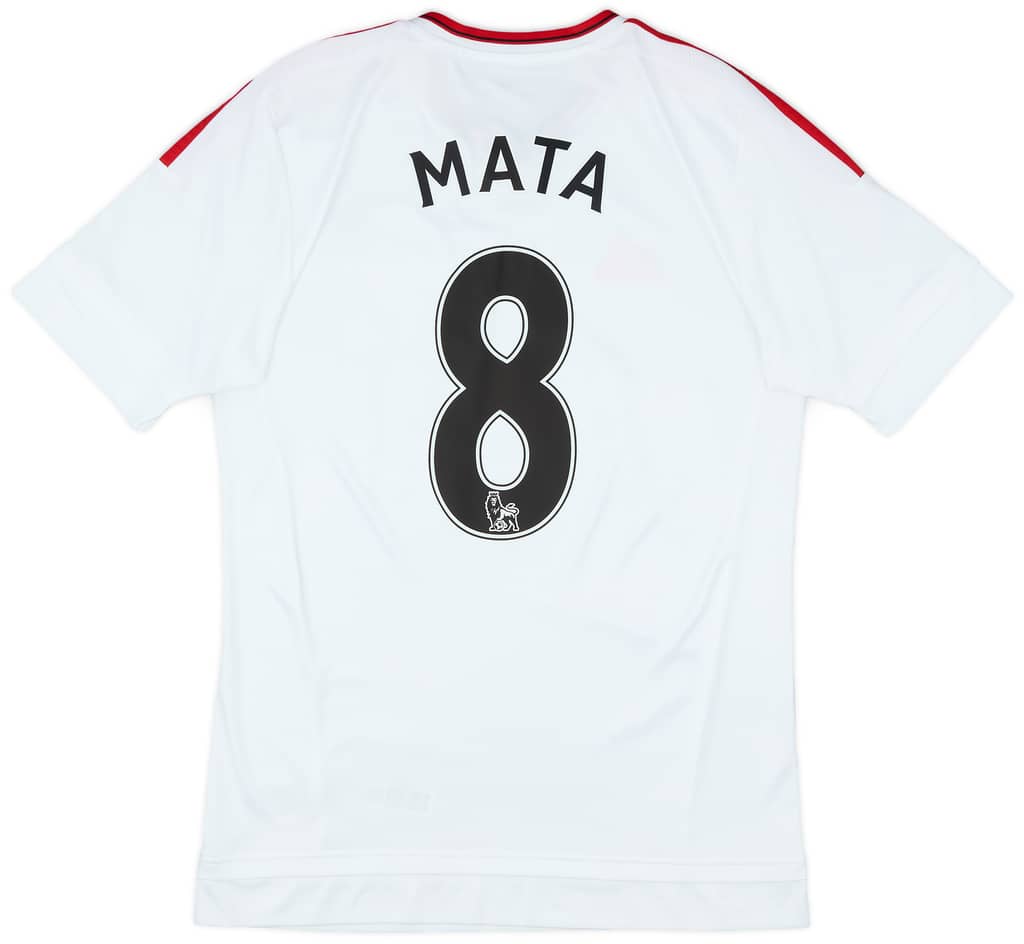 2015-16 Manchester United Away Shirt Mata #8 - 7/10 - (S)