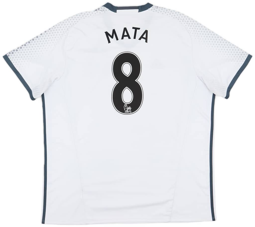 2016-17 Manchester United Third Shirt Mata #8 - 8/10 - (XXL)