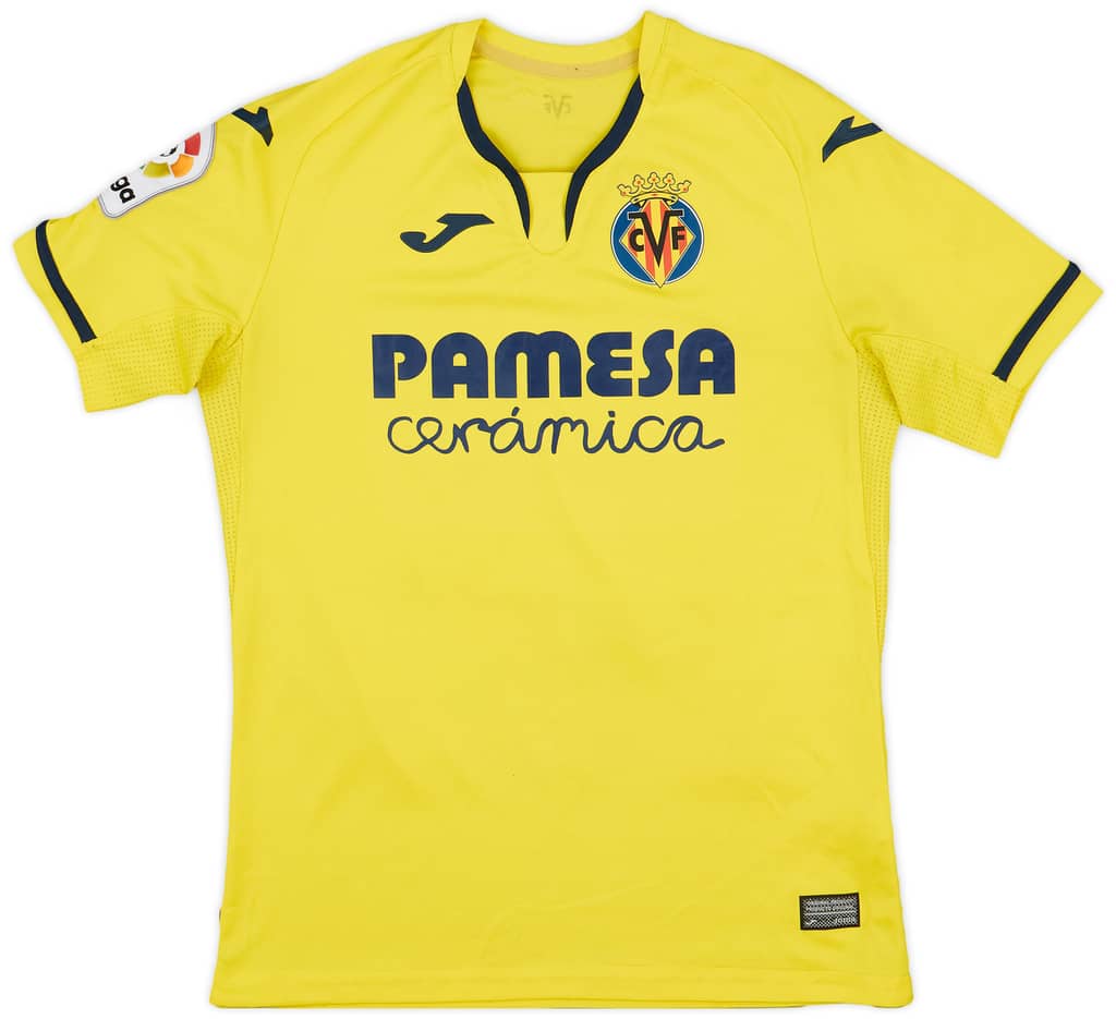 2019-20 Villarreal Home Shirt J.Ontiveros #24 - 5/10 - (S)