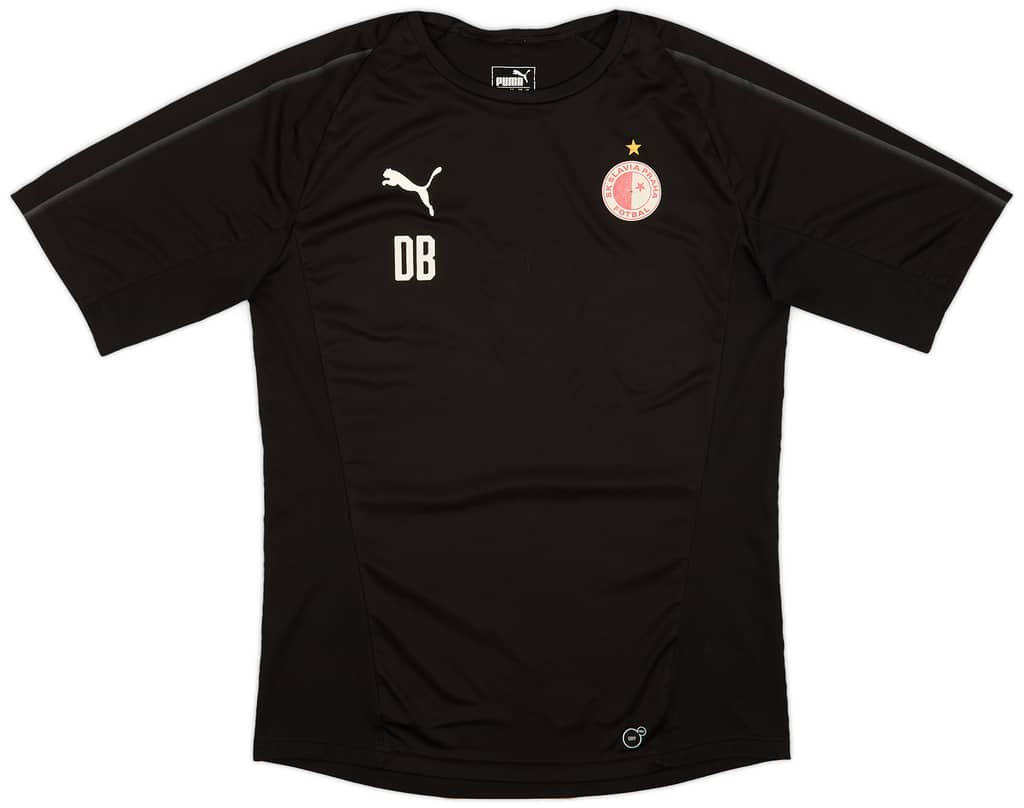 2020-21 Slavia Prague Puma Player Issue Training Shirt - 7/10 - (M)