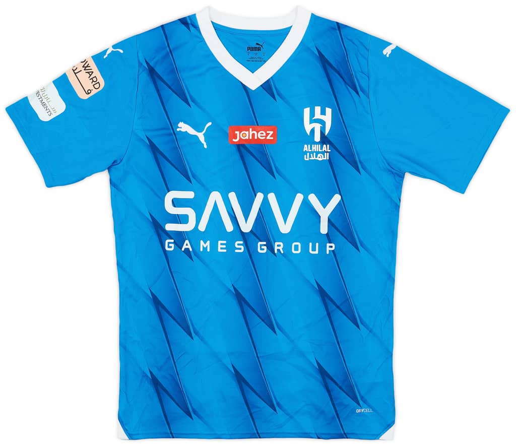 2023-24 Al-Hilal Home Shirt - 8/10 - (S)