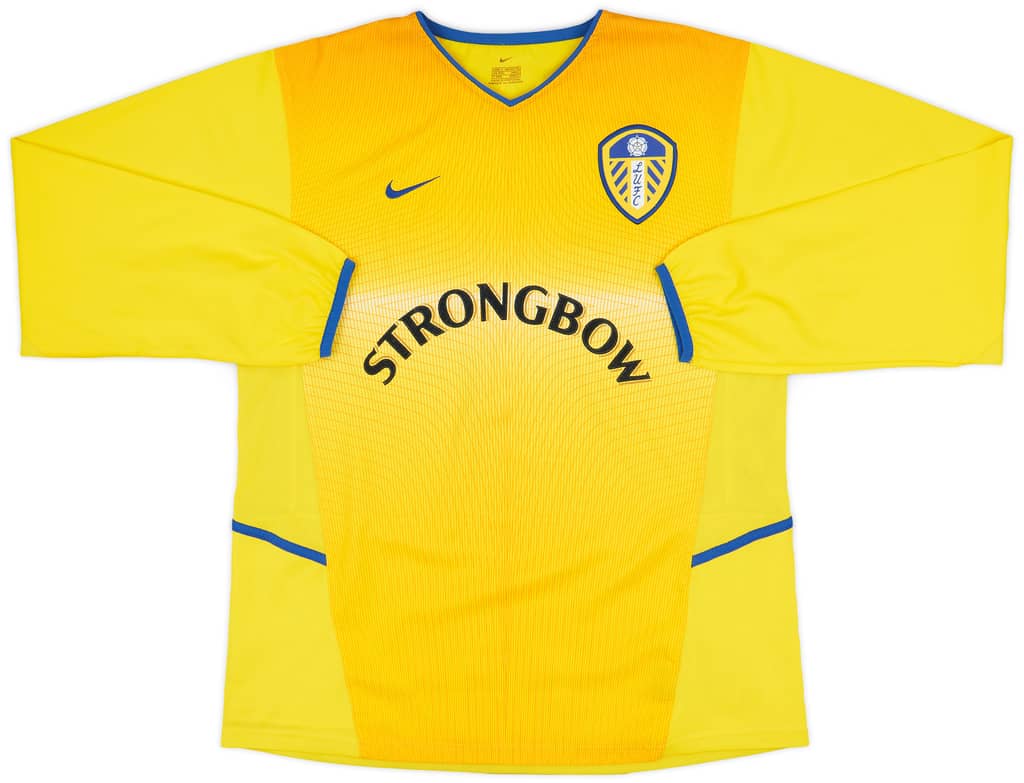 2002-03 Leeds United Away L/S Shirt Keane #7 - 9/10 - (M)