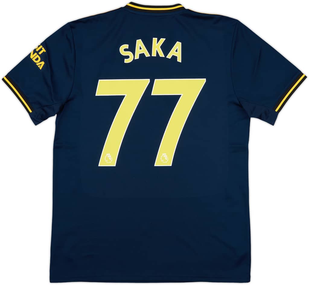 2019-20 Arsenal Third Shirt Saka #77 (M)