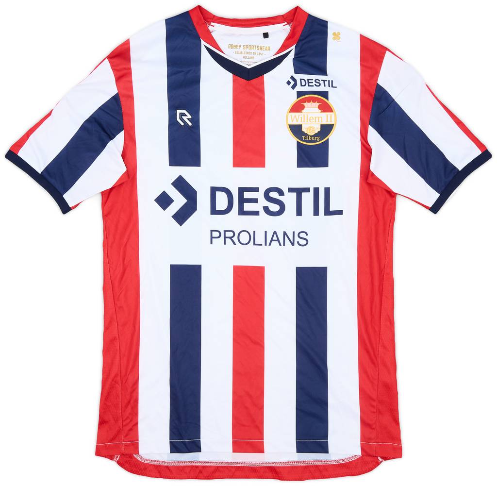 2019-20 Willem II Home Shirt Nunnely #7 - 8/10 - (S)