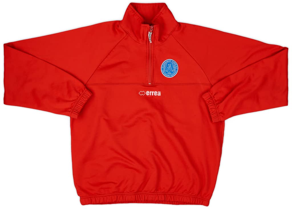 2005-06 Aldershot Errea 1/4 Zip Training Top - 6/10 - (L.Boys)