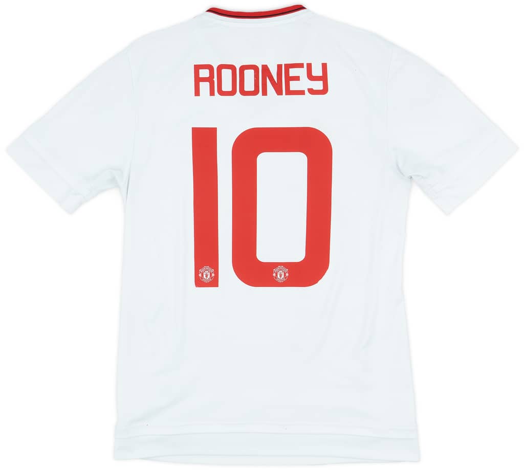 2015-16 Manchester United Away Shirt Rooney #10 - 6/10 - (S)