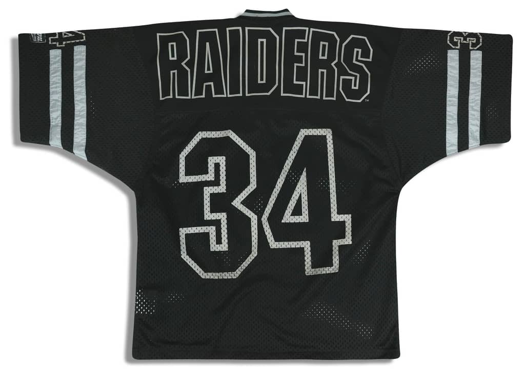 1991 Los Angeles Raiders #34 Campri Teamline Jersey S