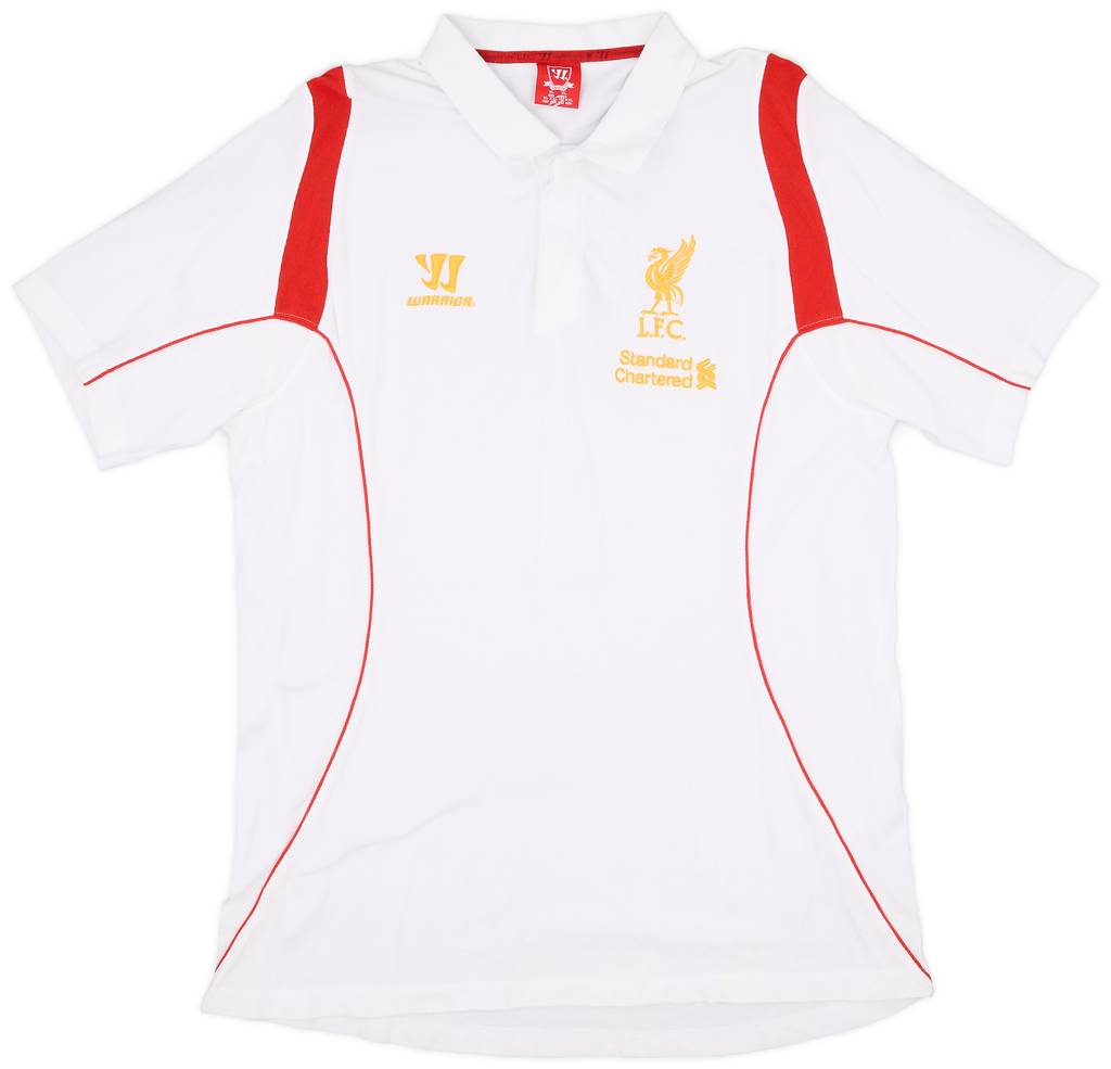 2012-13 Liverpool New Balance Polo Shirt - 9/10 - (XL)