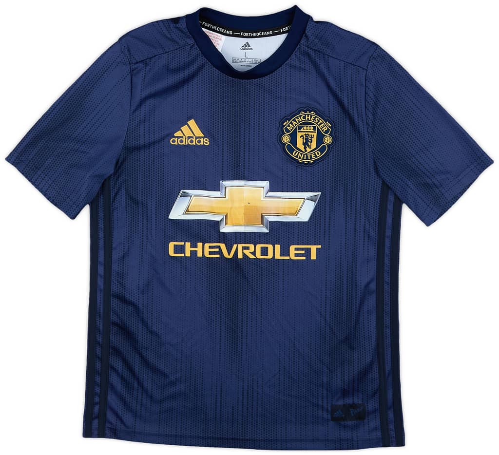 2018-19 Manchester United Third Shirt - 6/10 - (L.Boys)